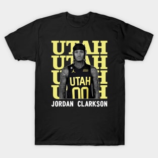 Utah Jazz Jordan Clarkson 00 T-Shirt